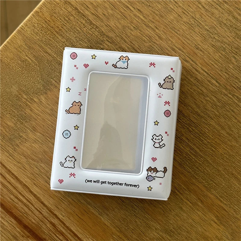 3-Inch 40-Slot Kpop Photocard Binder | Lomo Card Collector Album Photocard Collector Binder QXL