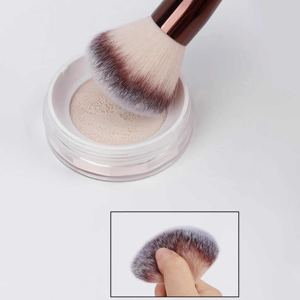 Double-Headed Makeup Brush | Foundation, Blush & BB Cream Makeup Brush QXL