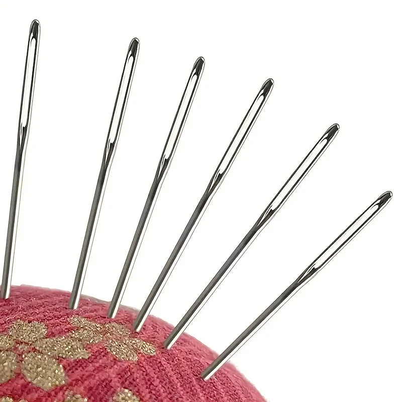 Cross-Stitch Embroidery Needle Set with Storage & Threader Embroidery Needle Set QXL