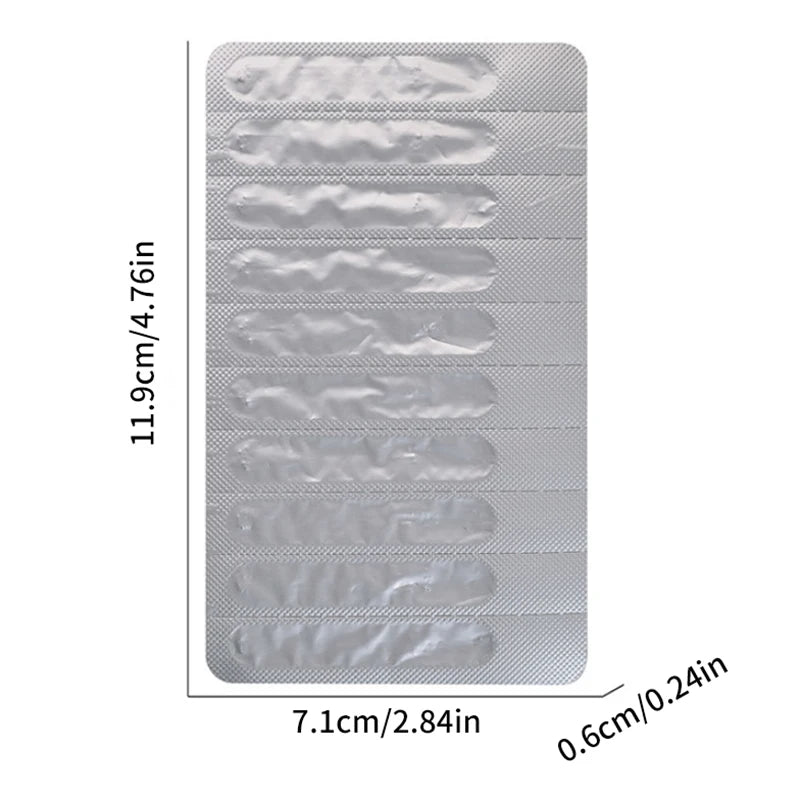 10-Pc Stainless Steel Nail Drill Bit Set | Manicure & Pedicure Nail Drill Bit Set QXL