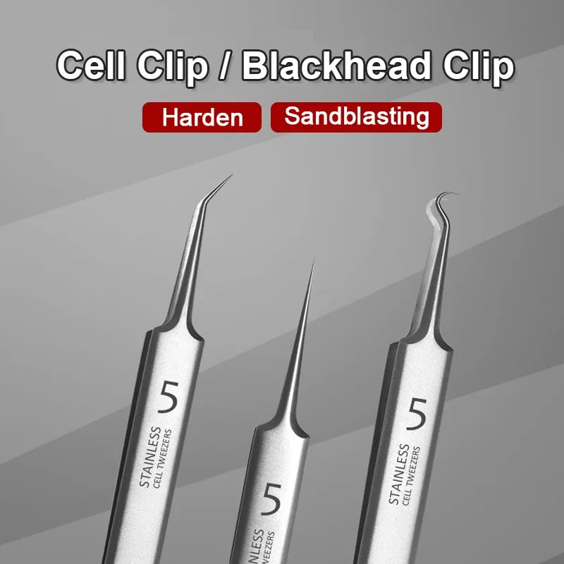 Ultra-Fine Blackhead Extractor Tweezer | Precision Blemish Tool Blackhead Extractor Tool QXL