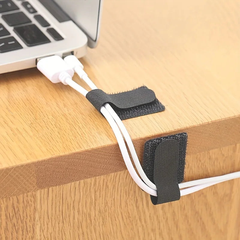 Reusable Self-Adhesive Cable Organizer Nylon Fastening Tape Cable Organizer Tape QXL