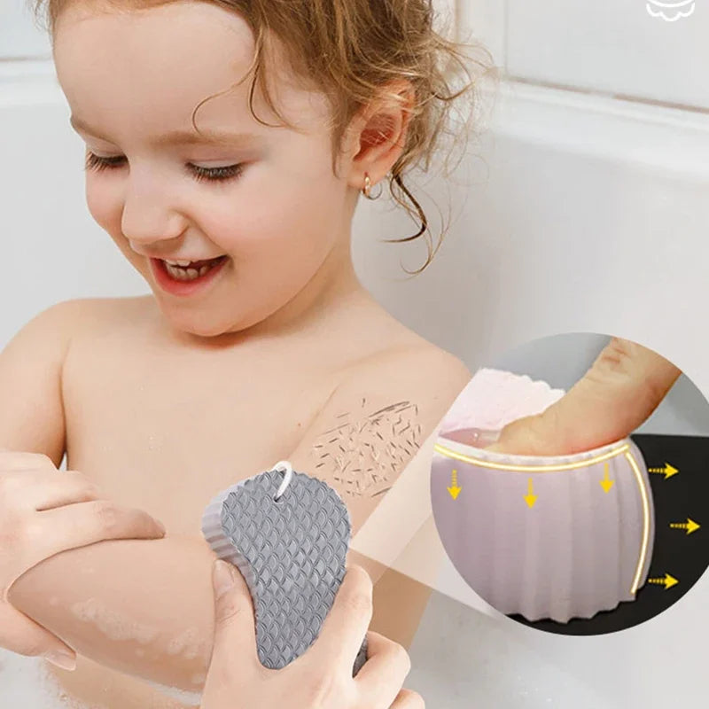 Exfoliating Bath Sponge | Body Scrubber & Dead Skin Remover Exfoliating Bath Sponge QXL