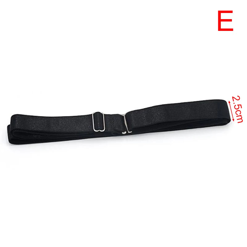 Unisex Shirt Stay Belt | Non-Slip Adjustable Shirt Holder Shirt Stay Belt QXL E
