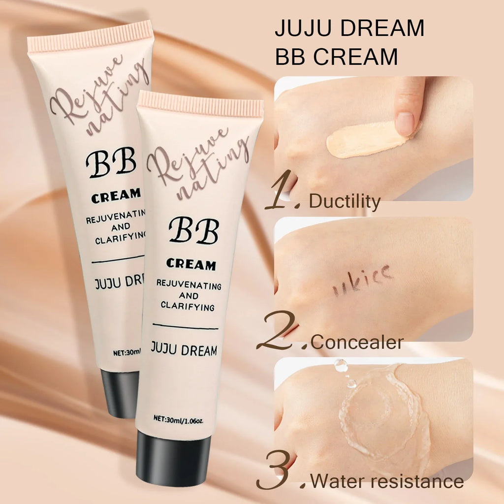 Moisturizing Liquid Foundation BB Cream | Oil Control Waterproof Liquid Foundation BB Cream QXL