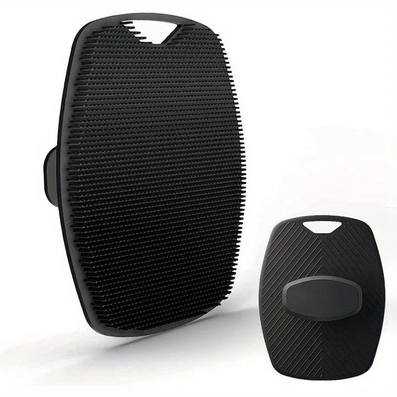 Soft Silicone Exfoliating Body Brush | Deep Cleanse & Massage Silicone Body Brush QXL 1PC-Black