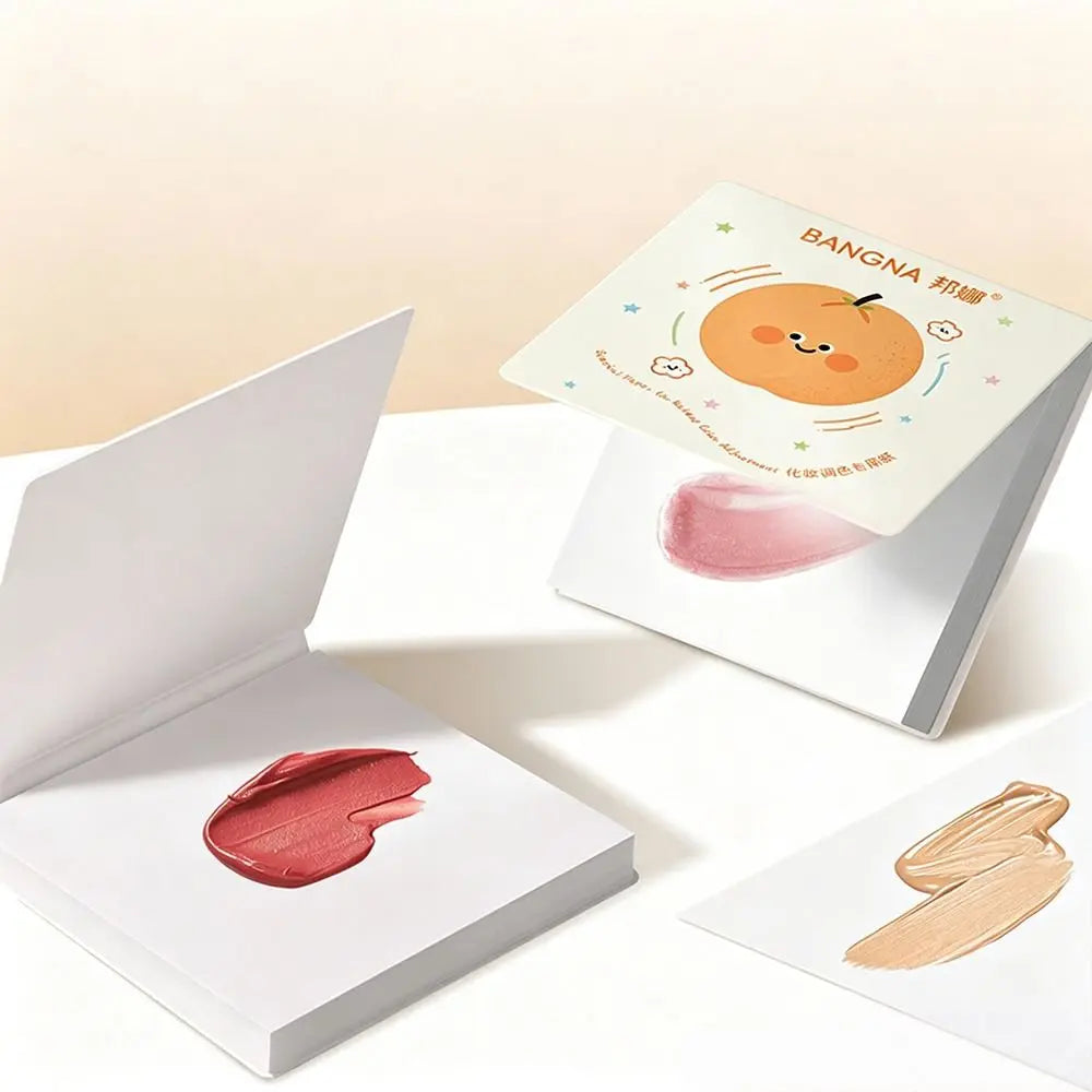 Disposable Makeup Color Mixing Paper Pad – 100 Sheets Makeup Mixing Pad QXL