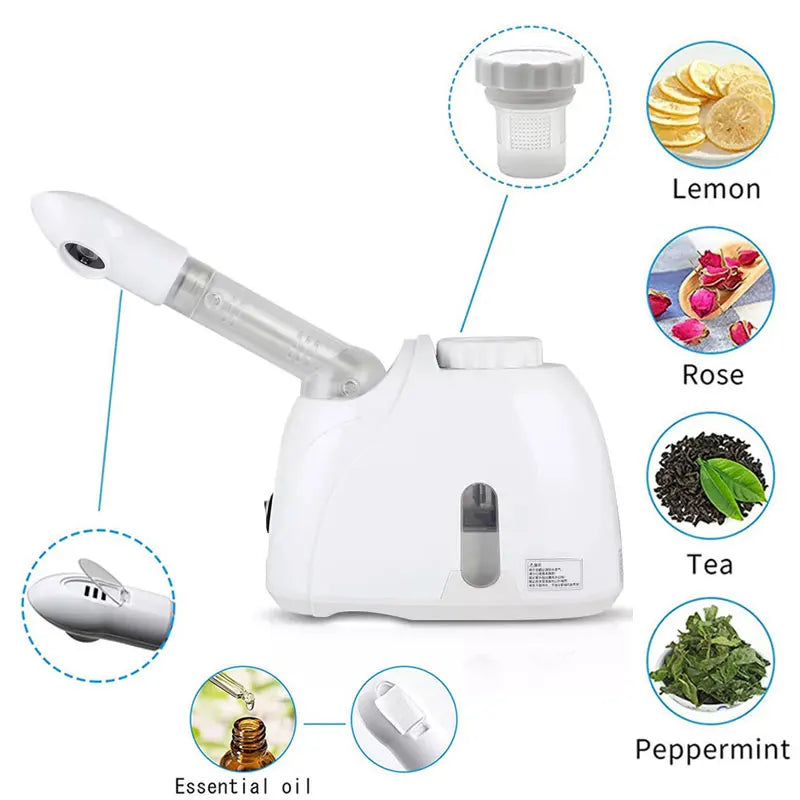 Facial Steamer Home Spa | Warm Mist Deep Pore Cleansing Device Facial Steamer QXL