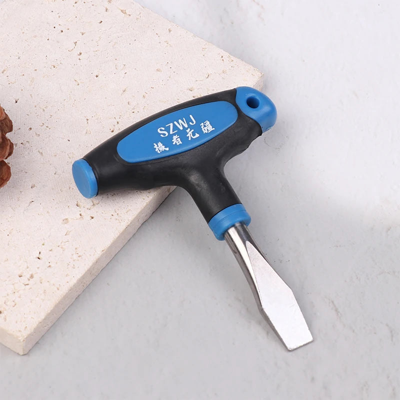 T-Handle Flat Head Screwdriver for Camera Quick Release Plate Camera Plate Screwdriver QXL
