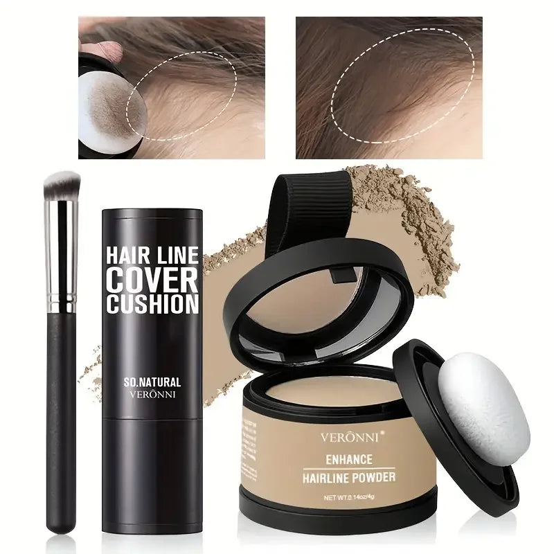 VERONNI Hairline Root Concealer Shadow Powder | Waterproof Root Concealer Powder QXL