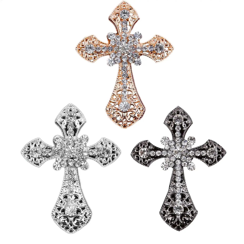 Bling Cross Car Air Vent Clip | Rhinestone Crystal Freshener Car Vent Clip Freshener QXL