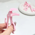 Wide-Angle Eyelash Curler with Comb | One-Clip Lash Tool Eyelash Curler QXL Pink