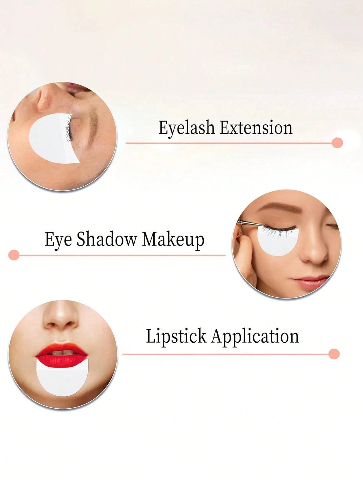 Eyelid Stickers, Eye Shadow Shields & Lash Extension Tools Eye Makeup Tool QXL