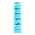 Silicone Spiral Cable Protector & Winder | 1–12 Pack Cable Protector QXL M496 (Blue)1pcs
