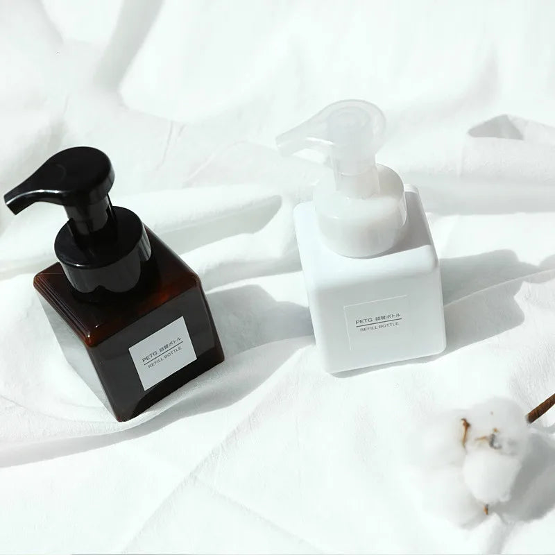 250ml Foam Pump Dispenser Bottle | Refillable Soap Dispenser Foam Pump Dispenser QXL