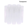 10-Pack 5g Empty Lip Gloss Tubes | Refillable Lip Balm Containers Lip Balm Tubes QXL Transparent