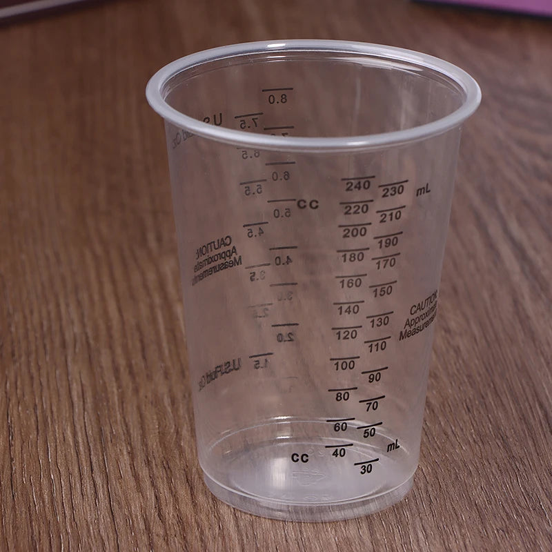 10-Pack 8oz Disposable Mixing Cups | Resin & Paint Measuring Resin Mixing Cups QXL