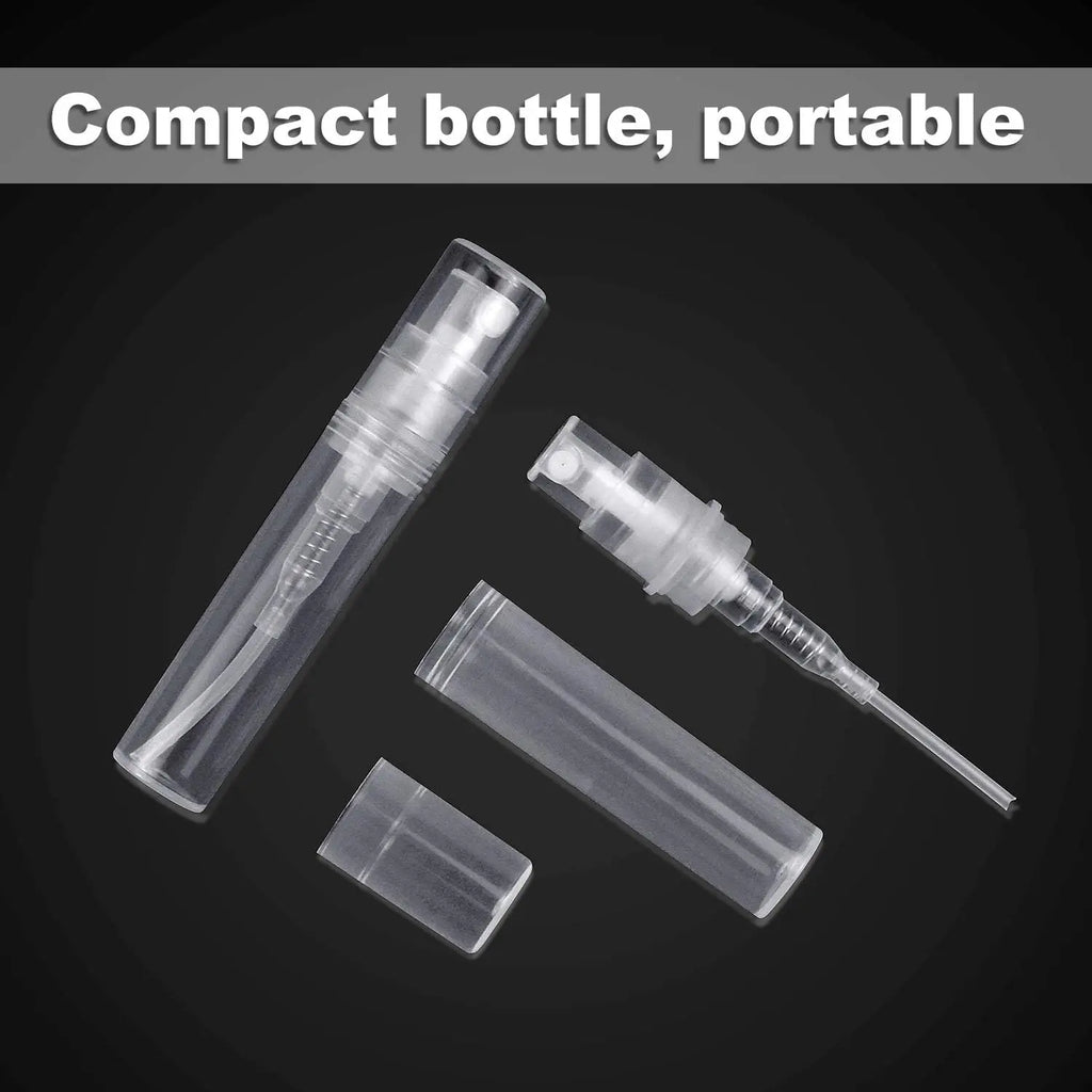 50-Pack Mini Refillable Spray Bottles 2ml 3ml 5ml 10ml Travel Refillable Spray Bottles QXL