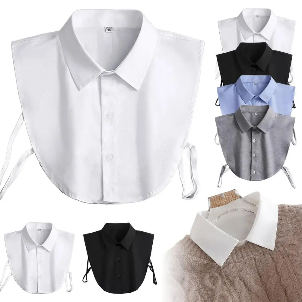 Detachable Fake Collar for Women – Versatile Shirt Collar Detachable Collar QXL
