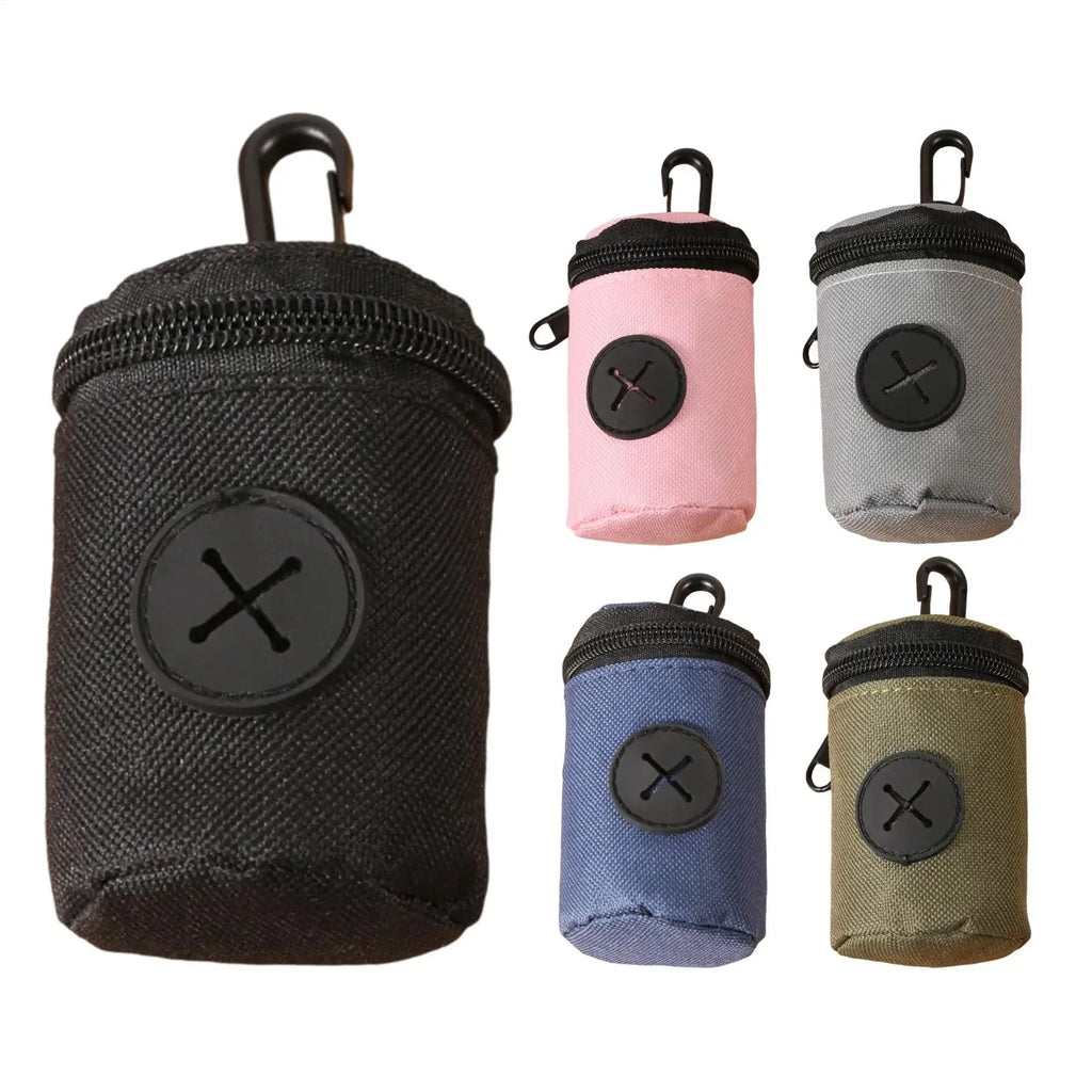 Dog Poop Bag Dispenser & Holder | Clip-On Dog Walking Dog Waste Bag Holder QXL