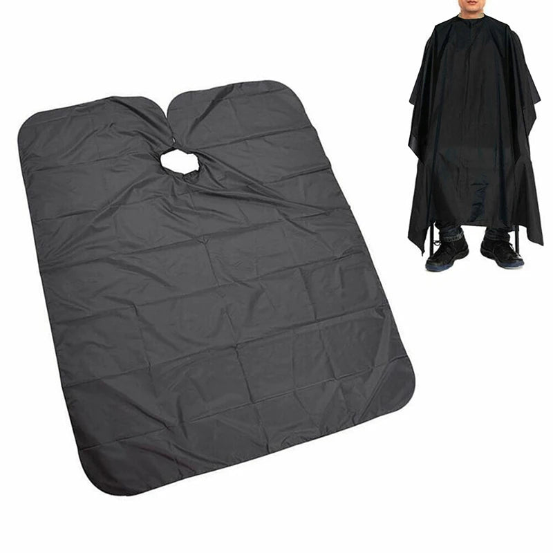 Unisex Hairdressing Cape | Waterproof Black Salon Gown 140×90 Hairdressing Cape QXL