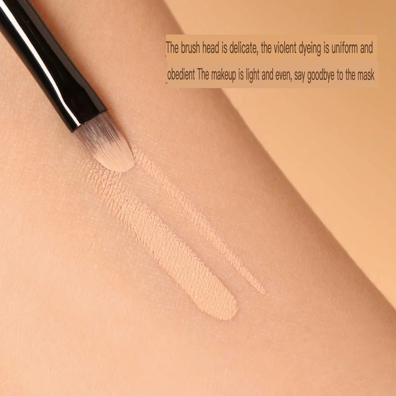 Tongue-Shaped Flat Concealer Brush | Detail Makeup Brush Concealer Makeup Brush QXL