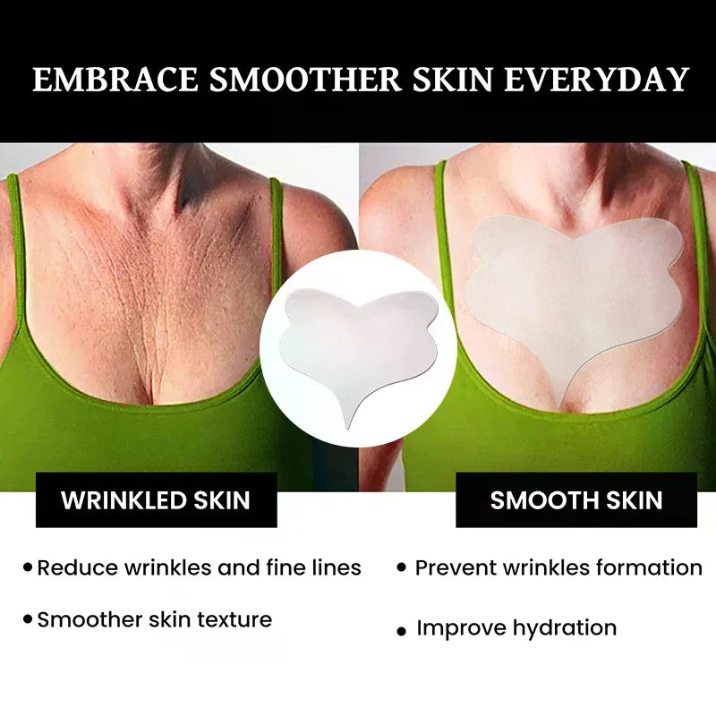 Reusable Silicone Anti-Wrinkle Chest & Face Lifting Patch Anti-Wrinkle Patch QXL