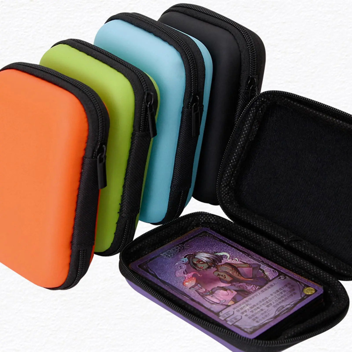 Zipper Playing Card Storage Case | EVA Board Game Card Holder Card Storage Case QXL