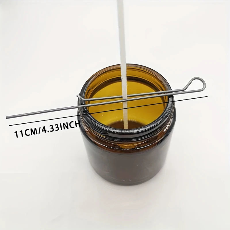 Stainless Steel Candle Wick Holders | Centering Clips 5–20 Pack Candle Making Tool QXL
