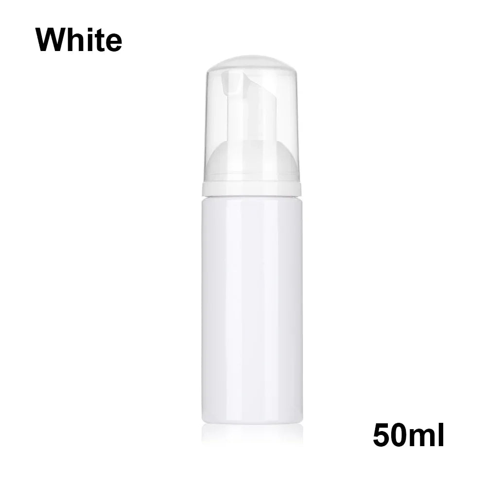 Plastic Foam Pump Bottle | Soap & Shampoo Dispenser 30–100ml Foam Pump Bottle QXL 50ml white Plastic