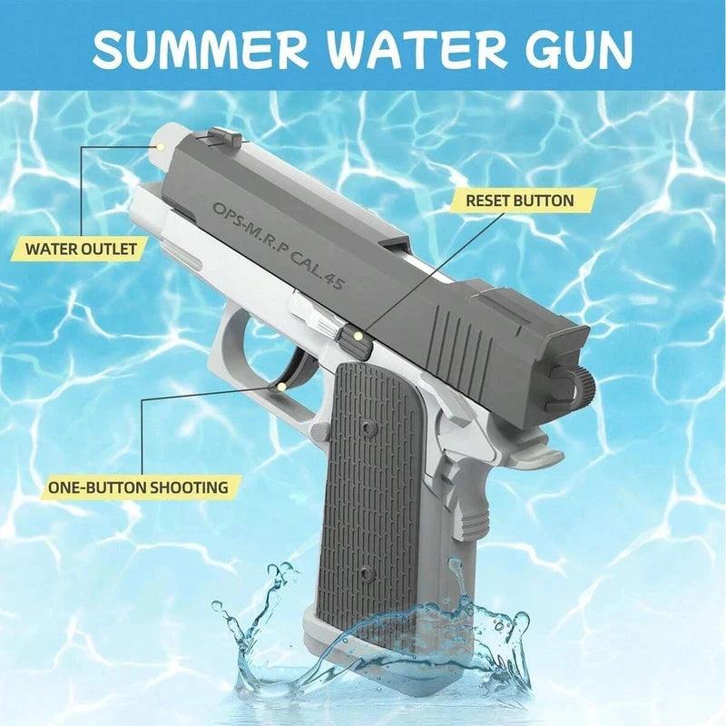 M1911 Water Pistol Squirt Gun | Pool & Beach Toy for Kids & Adults Water Squirt Gun QXL