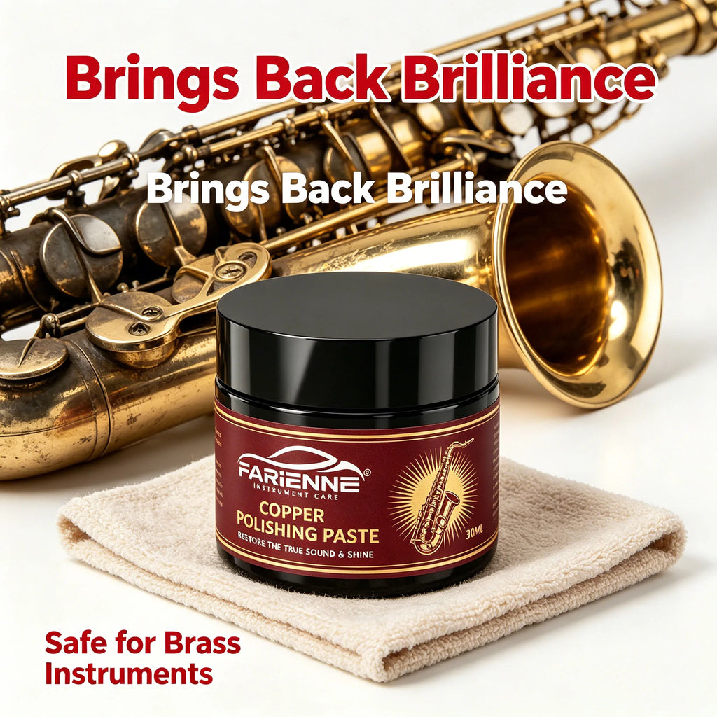 Copper Polishing Paste for Saxophone & Brass Instruments Instrument Polishing Paste QXL