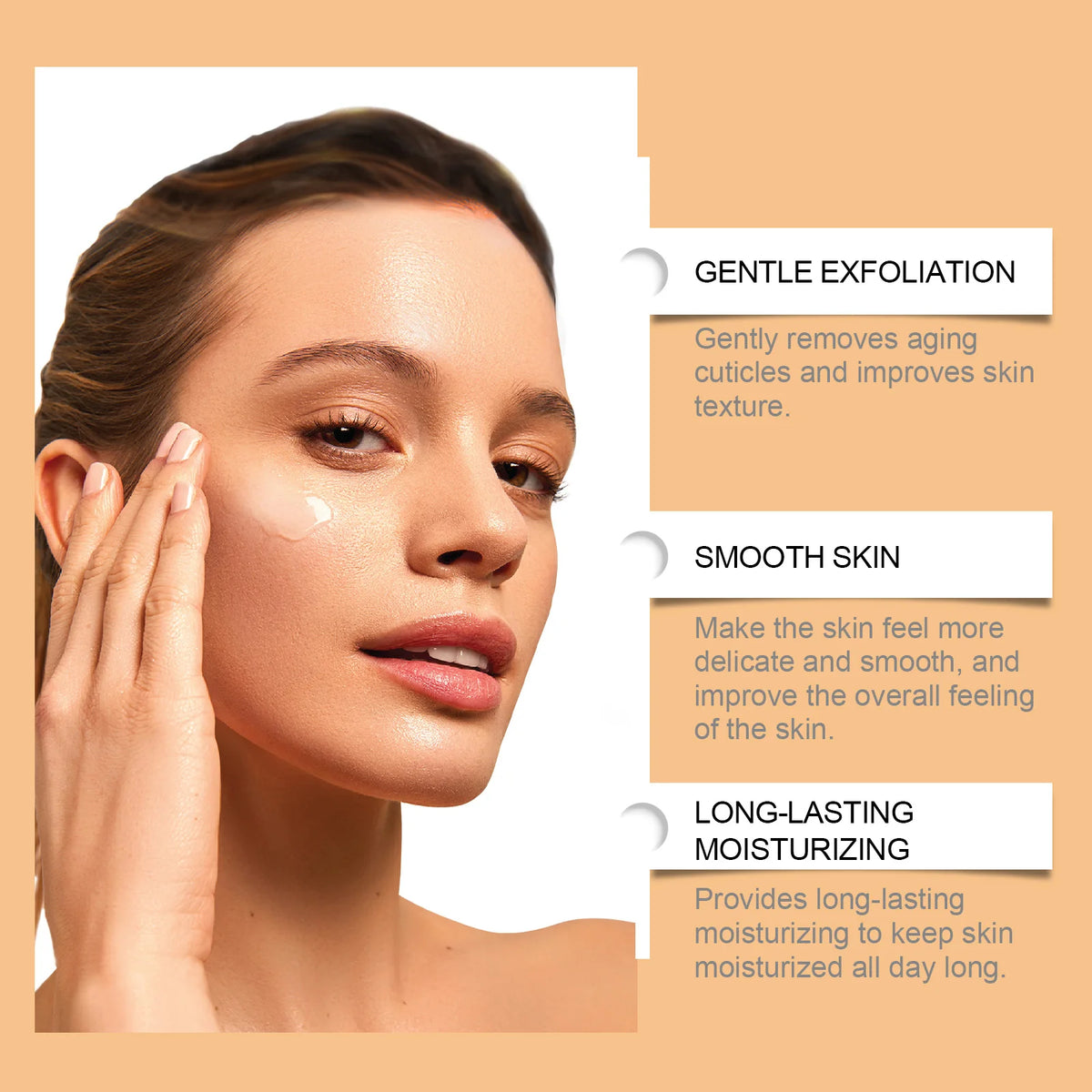 Orange Vitamin C Exfoliating Gel – Brightening Scrub 50g Exfoliating Face Scrub QXL