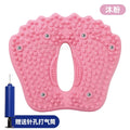 Inflatable Acupressure Foot Massage Mat | Anti-Slip Reflexology Acupressure Foot Mat QXL Pink No plug