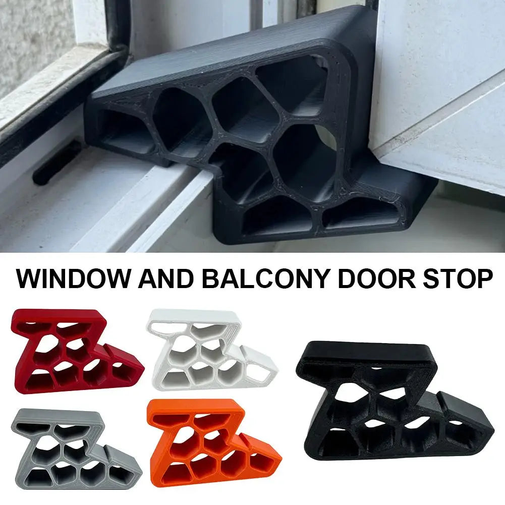 ABS Sliding Window & Door Track Stopper | Balcony Lock Bumper Window Track Stopper QXL