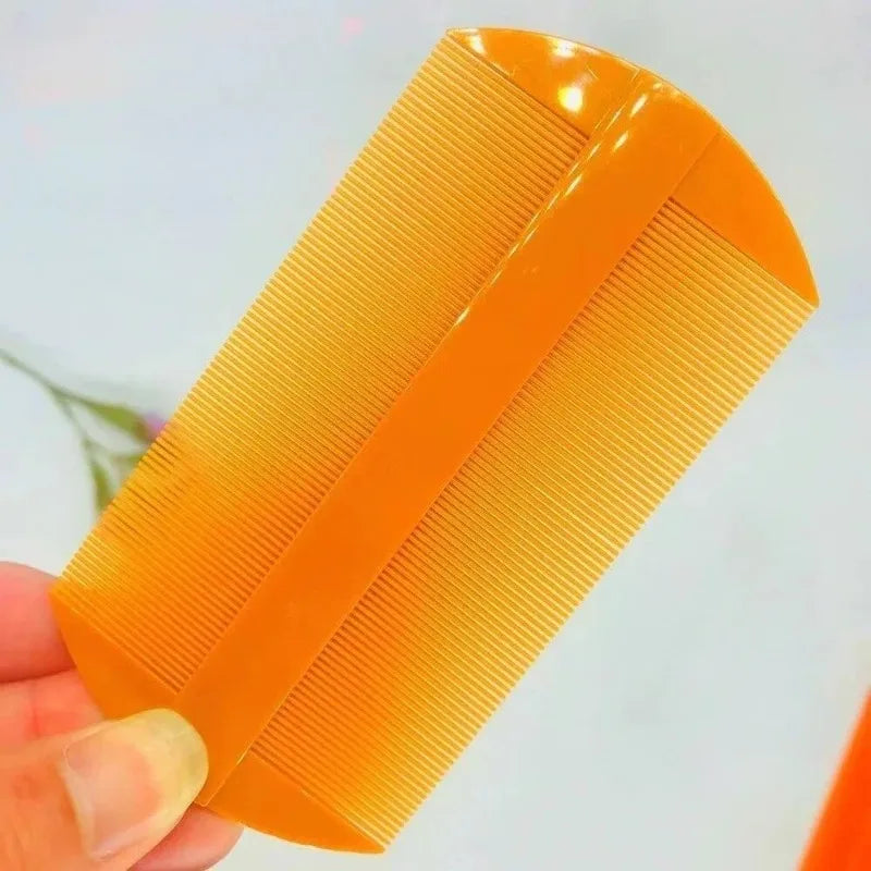 2-Pack Double-Sided Fine Tooth Lice & Nit Comb Lice Removal Comb QXL