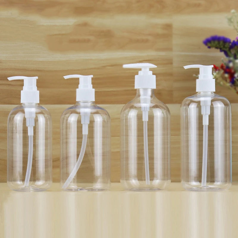 Refillable Press Pump Bottle for Lotion, Cream & Shampoo Refillable Pump Bottle QXL