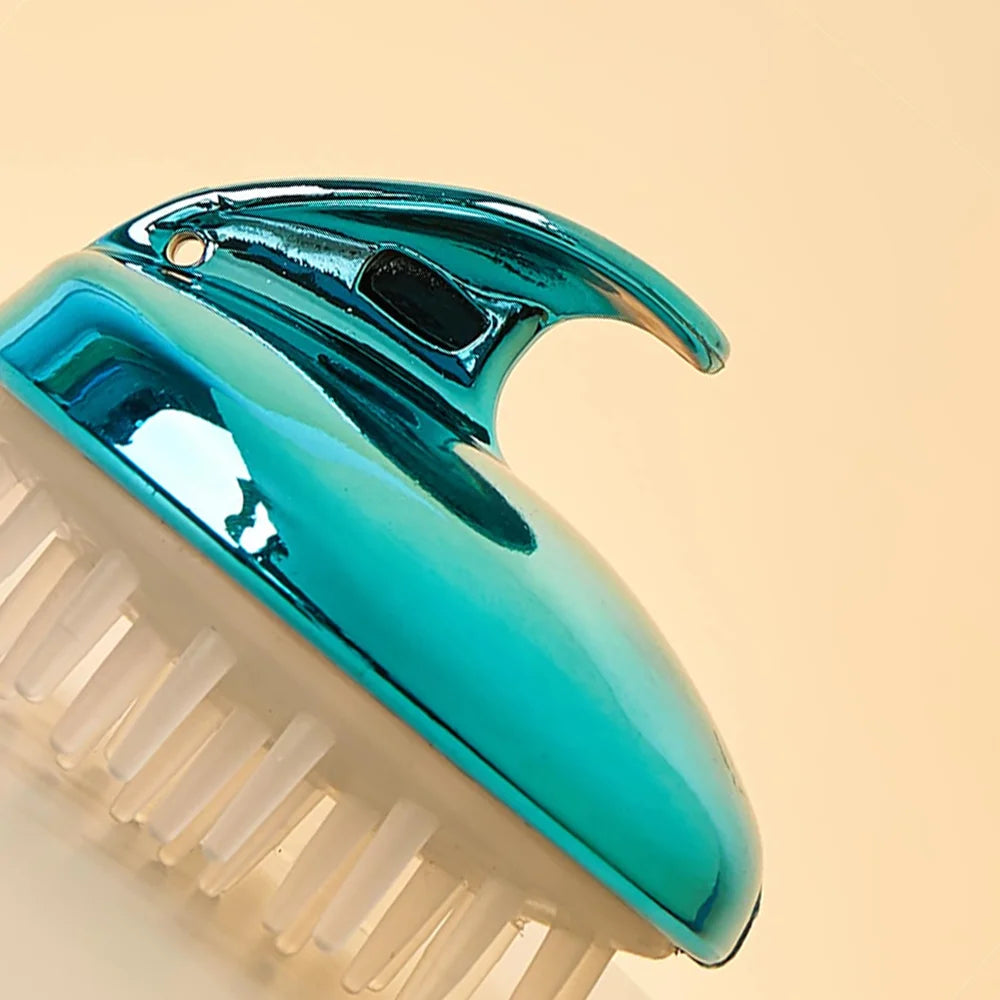 Blue Whale Scalp Massager Shampoo Brush | Silicone Bristles Scalp Massager Brush QXL