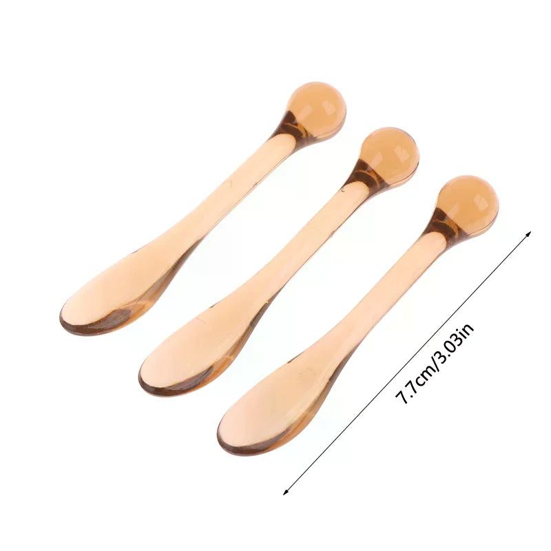 Acrylic Cosmetic Spatulas & Face Mask Mixing Spoons | 1–3 Pack Cosmetic Spatula Set QXL