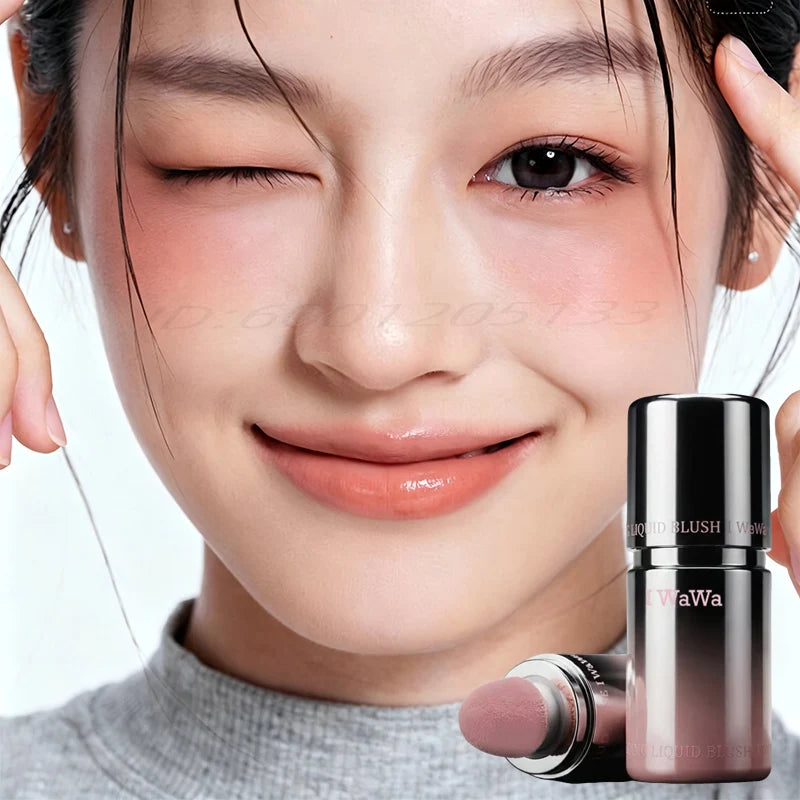 Liquid Cream Blush & Lip Tint | Dewy Glow Blusher Stick Cream Blush Stick QXL