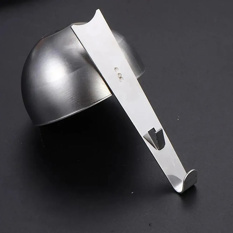 Stainless Steel Egg Poacher Cup | Non-Stick Double-Hook Egg Poacher Cup QXL
