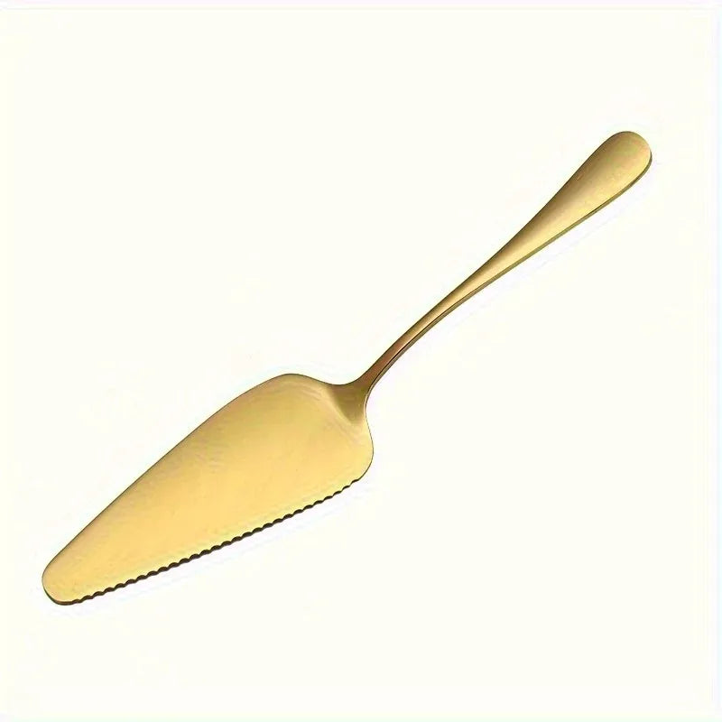 Stainless Steel Serrated Cake Spatula | Ergonomic Baking Tool Cake Spatula QXL