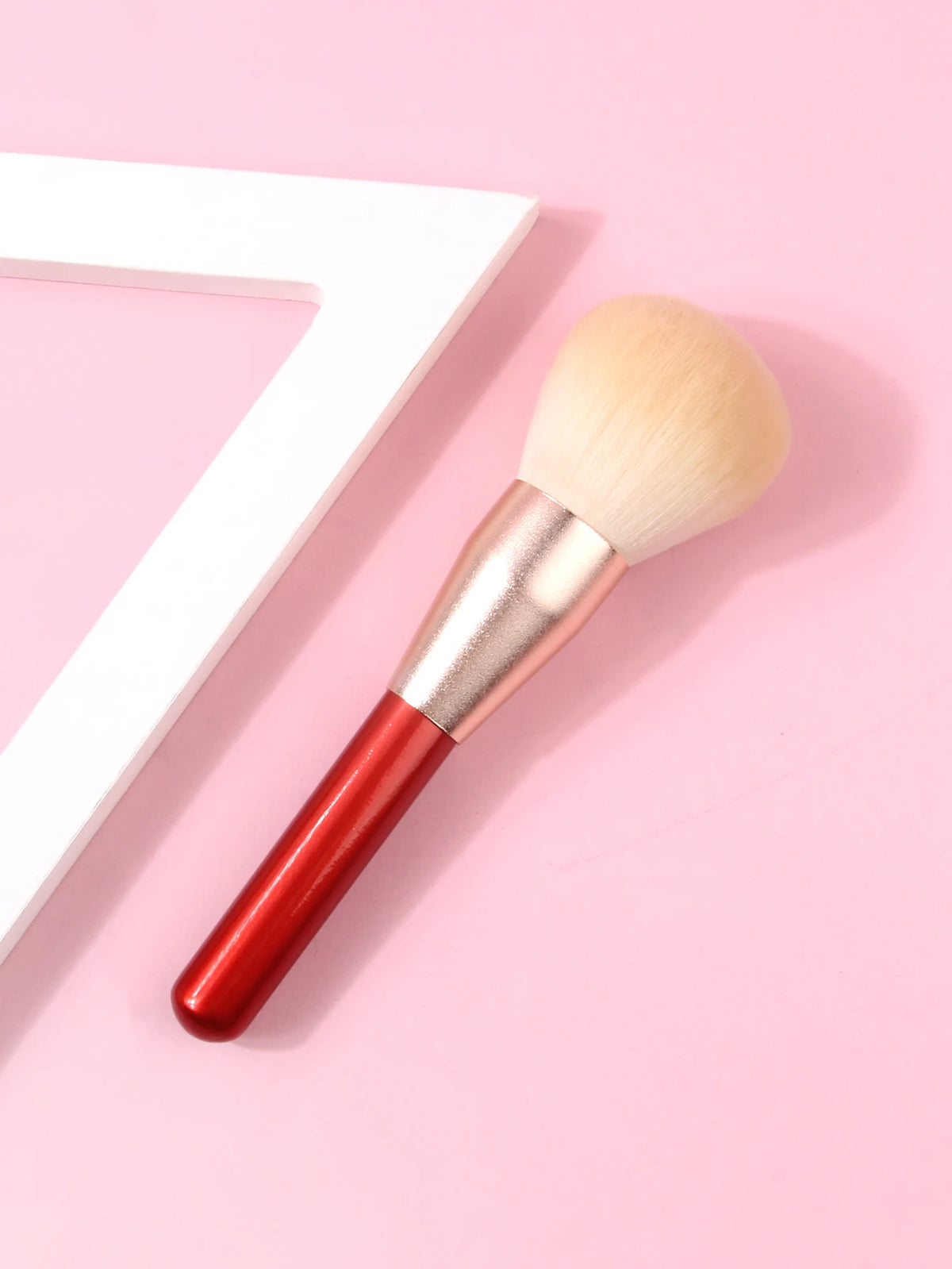 KOSSHOW Large Blush Brush – Soft Fluffy Nylon & Wood Handle Blush Makeup Brush QXL