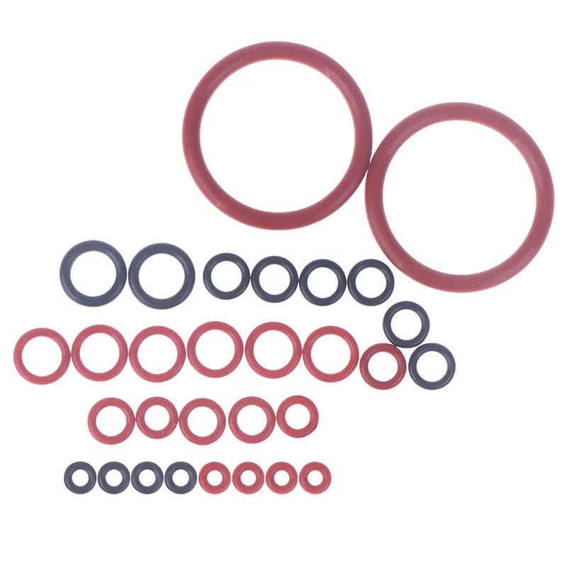 30-Pc Silicone O-Ring Seal Kit for Saeco Coffee Machine Coffee Machine Seal Kit QXL
