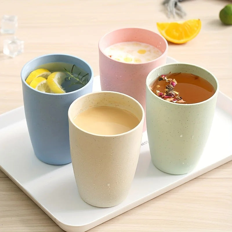 5-Pack Multicolor Stackable Reusable Plastic Tumblers Reusable Plastic Tumblers QXL