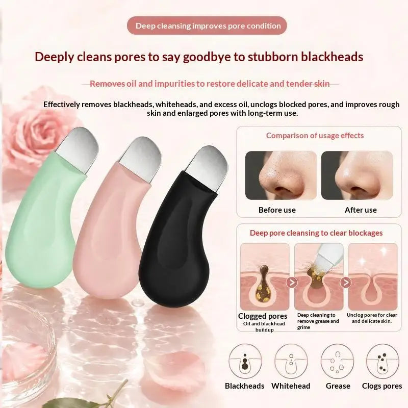 Blackhead & Pore Cleansing Tool | Stainless Steel Scraper Pore Cleansing Tool QXL