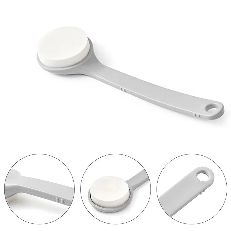 Long Handle Sponge Back Scrubber | Body Exfoliating Bath Brush Bath Back Scrubber QXL