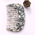 Acetic Acid Pocket Hair Comb | Portable Travel Styling Tool Pocket Hair Comb QXL 10