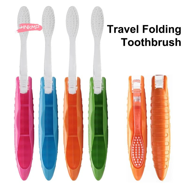 Foldable Disposable Travel Toothbrush – Compact & Portable Disposable Travel Toothbrush QXL