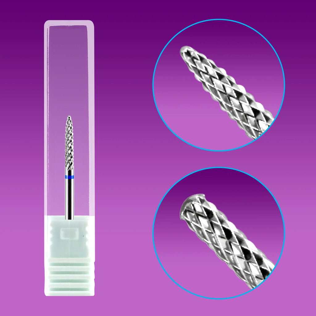 Double-Ended Tungsten Carbide Nail Drill Bit | Manicure Tool Nail Drill Bit QXL 01